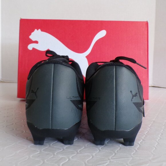 PUMA MEN'S BRAND NEW ULTRA PLAY FIRM GROUND FG BLACK AND ROSE SOCCER CLEATS - Picture 13 of 15